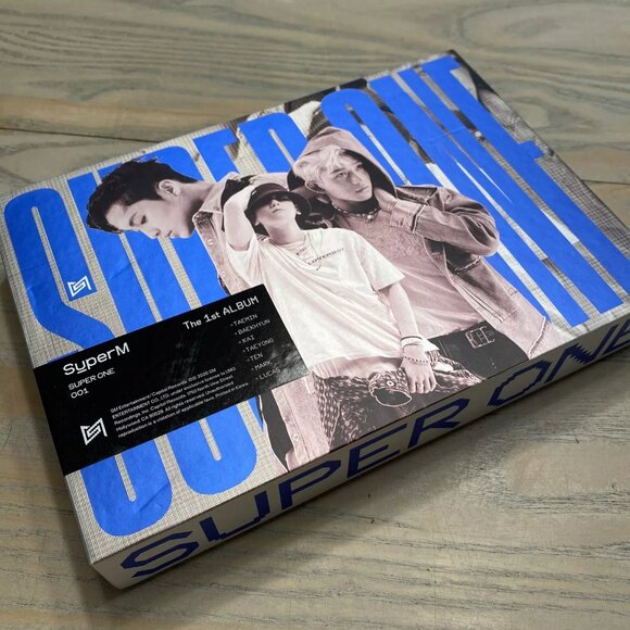 NEW SuperM The 1st Album 'Super One' [Unit B Version - LUCAS & BAEHKYUN & MARK] - Picture 7 of 15